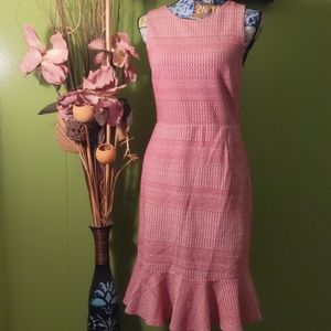 Red fishtail crossback size 2 banana republic